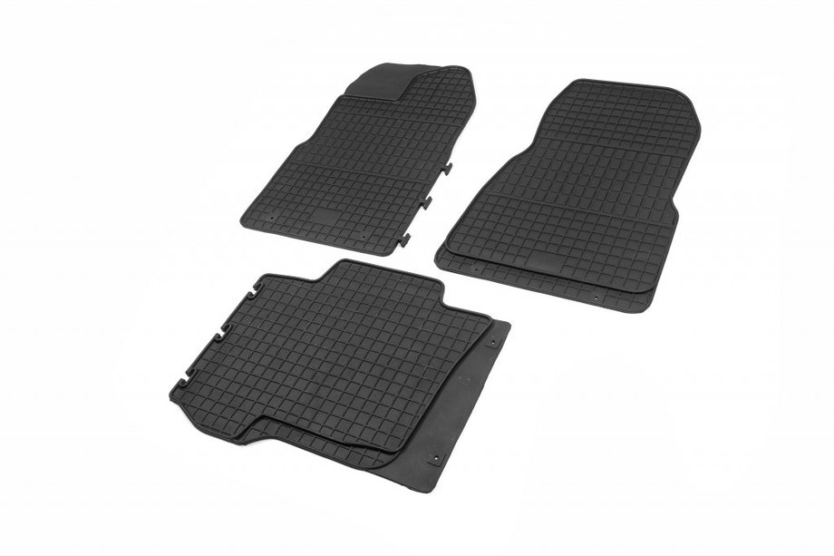 Ford Custom 2013–2022 Kumiset sisämatot (3 kpl, Polytep) Image