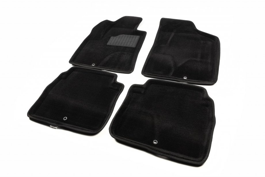 Hyundai Santa Fe 2 2006–2012 3D-tekstiilimatot sisätilaan (Seintex) Image