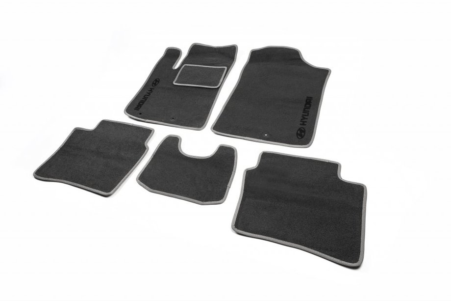Hyundai Accent 2011–2017 Tekstiiliset sisätilamatot (Saek) Image