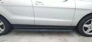 Mercedes GLE/ML class W166 2011–2018 Ulosvedettävällä mekanismilla varustetut sivuaskelmat (2 kpl, alumiini) kuva 2