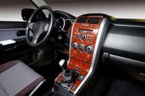 Suzuki Grand Vitara 2005–2017 Kojelaudan suojat Alumiini kuva 5