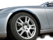 Alfa Romeo 156 1997–2007 Pyöränkaaren kromilistat (4 kpl, ruostumaton teräs) kuva 1