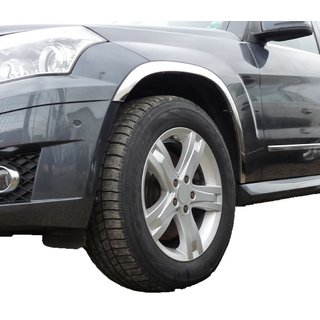Pyöränkaaren kromilistat (4 kpl, ruostumaton teräs) Mercedes GLK-sarja X204 2008–2015 kuva 1