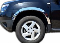 Dacia Duster 2008–2018 Pyöränkaarilistat (4 kpl, ruostumaton teräs) kuva 1