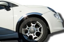 Fiat 500/500L 2013–2022 Pyöränkaaren kromilistat (4 kpl, ruostumaton teräs) kuva 1