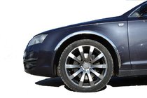 Audi A6 C6 2004–2011 Pyöränkaaren kromilistat (4 kpl, ruostumaton teräs) kuva 1
