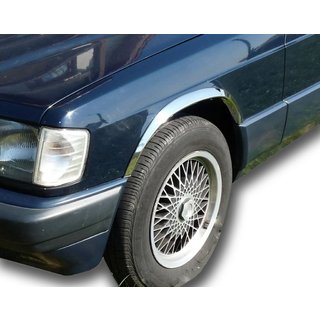 Lokasuojan kaarenlevikkeet 1988-1993 (4 kpl, rst) Mercedes W201 (190) 1982–1993 kuva 1