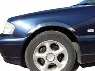 Mercedes C-sarja W202 1993–2001 Pyöränkaaren kromilistat (4 kpl, ruostumaton teräs) kuva 1