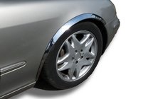 Mercedes S-sarja W220 1998–2005 Pyöränkaaren kromilistat (4 kpl, ruostumaton teräs) kuva 1