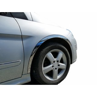 Pyöränkaaren kromilistat (4 kpl, ruostumaton teräs) Mercedes B-sarja W246 2011–2018 kuva 1