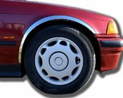 BMW 3-sarja E36 1990–2000 Pyöränkaaren kromilistat (4 kpl, ruostumaton teräs) kuva 1
