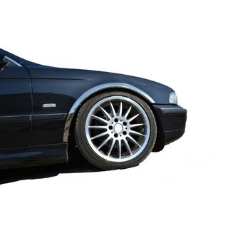 Pyöränkaaren kromilistat (4 kpl, ruostumaton teräs) BMW 5-sarja E39 1996–2003 kuva 1