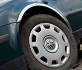Volkswagen Passat B5 1997–2005 Pyöränkaaren kromilistat (4 kpl, ruostumaton teräs) Farmari, 2000-2005 kuva 1
