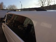 Mercedes Viano 2004–2014 Mustat ELITE-kattokaiteet (muovijalalla) Lyhyt akseliväli (Short, Compact) kuva 8