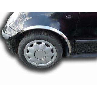 Pyöränkaaren kromilistat (4 kpl, ruostumaton teräs) kuva 1