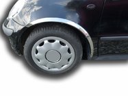 Mercedes A-sarja W168 1997–2004 Pyöränkaaren kromilistat (4 kpl, ruostumaton teräs) kuva 1
