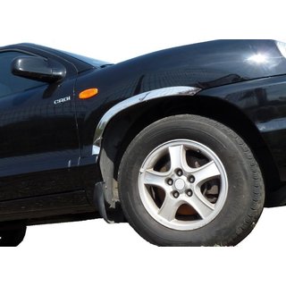 Kromiset lokasuojan kaarilistat 2006-2009 (4 kpl, ruostumaton teräs) kuva 1
