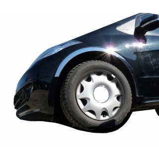Pyöränkaaren kromilistat (4 kpl, ruostumaton teräs) Mercedes A-сlass W169 2004–2012 kuva 1