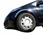 Mercedes A-class W169 2004–2012 Pyöränkaaren kromilistat (4 kpl, ruostumaton teräs) kuva 1