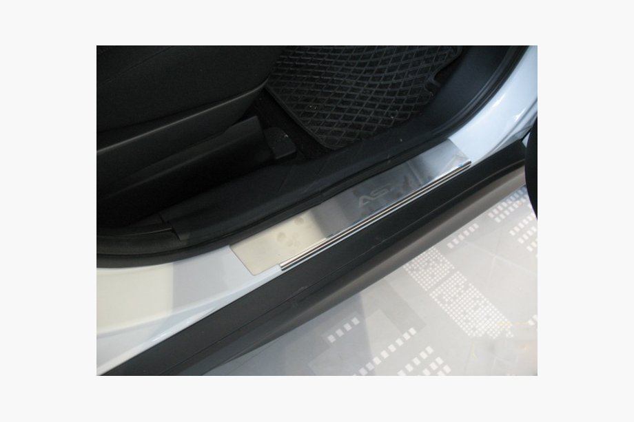 Mitsubishi ASX 2010–2023 Nataniko ovikynnyslistat (4 kpl, ruostumaton teräs) Image