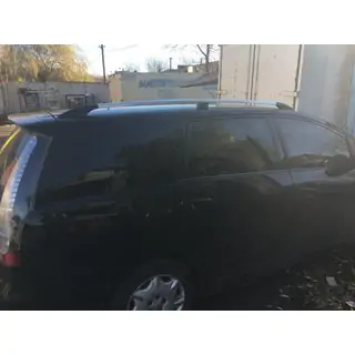 Kromatut kattokaiteet (2 kpl, alumiini) Mitsubishi Grandis 2003–2011 kuva 3