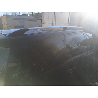 Kromatut kattokaiteet (2 kpl, alumiini) Mitsubishi Grandis 2003–2011 kuva 4