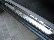 Mitsubishi L200 2006–2015 Nataniko-kynnyslistat (2 kpl, ruostumaton teräs) kuva 1