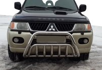 Mitsubishi Pajero Sport 1996–2007 Karjapuskuri WT002 (ruostumaton teräs) kuva 1