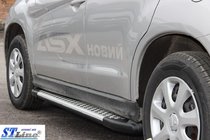 Mitsubishi ASX 2010–2023 Allmond Grey sivuportaat (2 kpl, alumiini) kuva 3