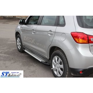 Allmond Grey sivuportaat (2 kpl, alumiini) kuva 4