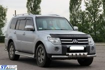 Mitsubishi Pajero Wagon III 1999–2006 Etupuskurisuoja ST015 (ruostumaton teräs) kuva 4