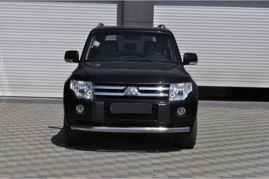 Mitsubishi Pajero Wagon III 1999–2006 Keulasuoja ST008 (ruostumaton teräs) Image
