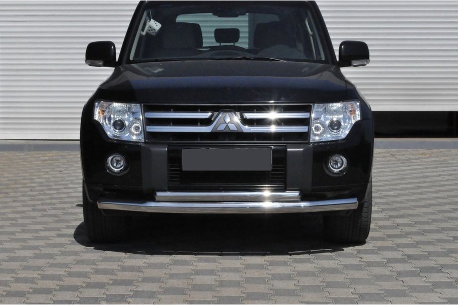 Mitsubishi Pajero Wagon IV 2006–2021 Keulasuoja ST014 (rst.) 60/42 mm Image