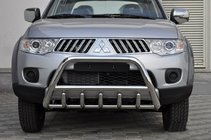Mitsubishi Pajero Sport 2008–2015 Keulaputki WT003 (ruostumaton teräs) kuva 1