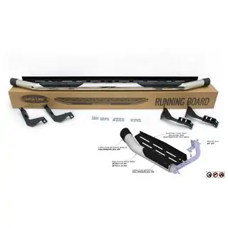 Sivuporrasputket Amazon Inox (2 kpl, ruostumaton teräs) kuva 3
