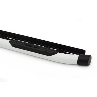 Amazon White sivuastinlaudat (2 kpl, mustat) Volkswagen Amarok 2010–2022