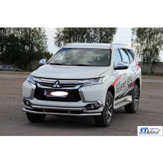 Etusuojakaari ST016 (ruostumaton teräs) Mitsubishi Pajero Sport 2015– kuva 2