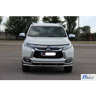 Etusuojakaari ST016 (ruostumaton teräs) Mitsubishi Pajero Sport 2015– kuva 3