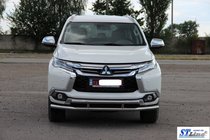 Mitsubishi Pajero Sport 2015– Etusuojakaari ST016 (ruostumaton teräs) kuva 3
