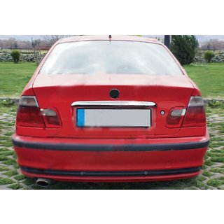 Kromilista rekisterikilven yläpuolelle BMW 3-sarja E46 1998–2006