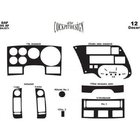 DAF 95XF 1997–2002 Kojelaudan listat (alumiinilook) kuva 2