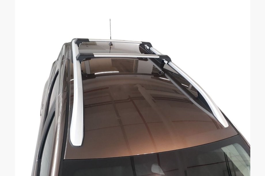 Dacia Duster 2018–2024 Poikittaistangot kattokaiteisiin, ei lukittava (2 kpl) Image