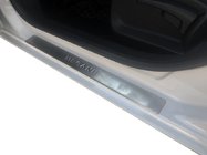 Renault Megane III 2009–2016 OmsaLine etukynnyslistat (2 kpl, ruostumaton teräs) kuva 1