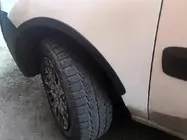 Fiat Doblo I 2001–2005 Lokasuojan kaarilevikkeet (4 kpl, mustat) kuva 1