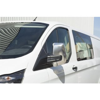 Sivupeilien kuoret, matta harmaa (2 kpl, muovi) Ford Custom 2013–2022 kuva 3