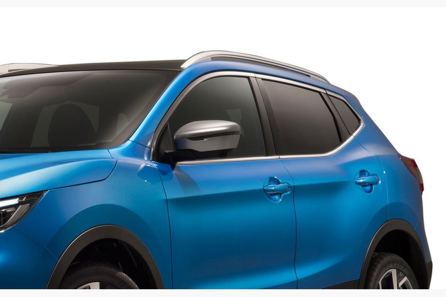 Nissan X-trail T32/Rogue 2014–2021 Sivupeilien kuoret, harmaa matta (2 kpl, muovi) Image