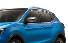 Nissan X-trail T32/Rogue 2014–2021 Sivupeilien kuoret, harmaa matta (2 kpl, muovi) kuva 1