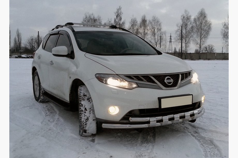 Nissan Murano 2008–2014 Etusuojakaari ST015 (ruostumaton teräs) Image