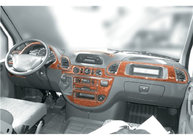 Mercedes Sprinter W901/902/903/904/905 1995–2006 (cdi, 2000-2006) Kojelaudan paneelilistat (Meric) Alumiini kuva 7