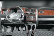 Volkswagen Golf 3 1991–2001 Kojelaudan suojat Musta kuva 2